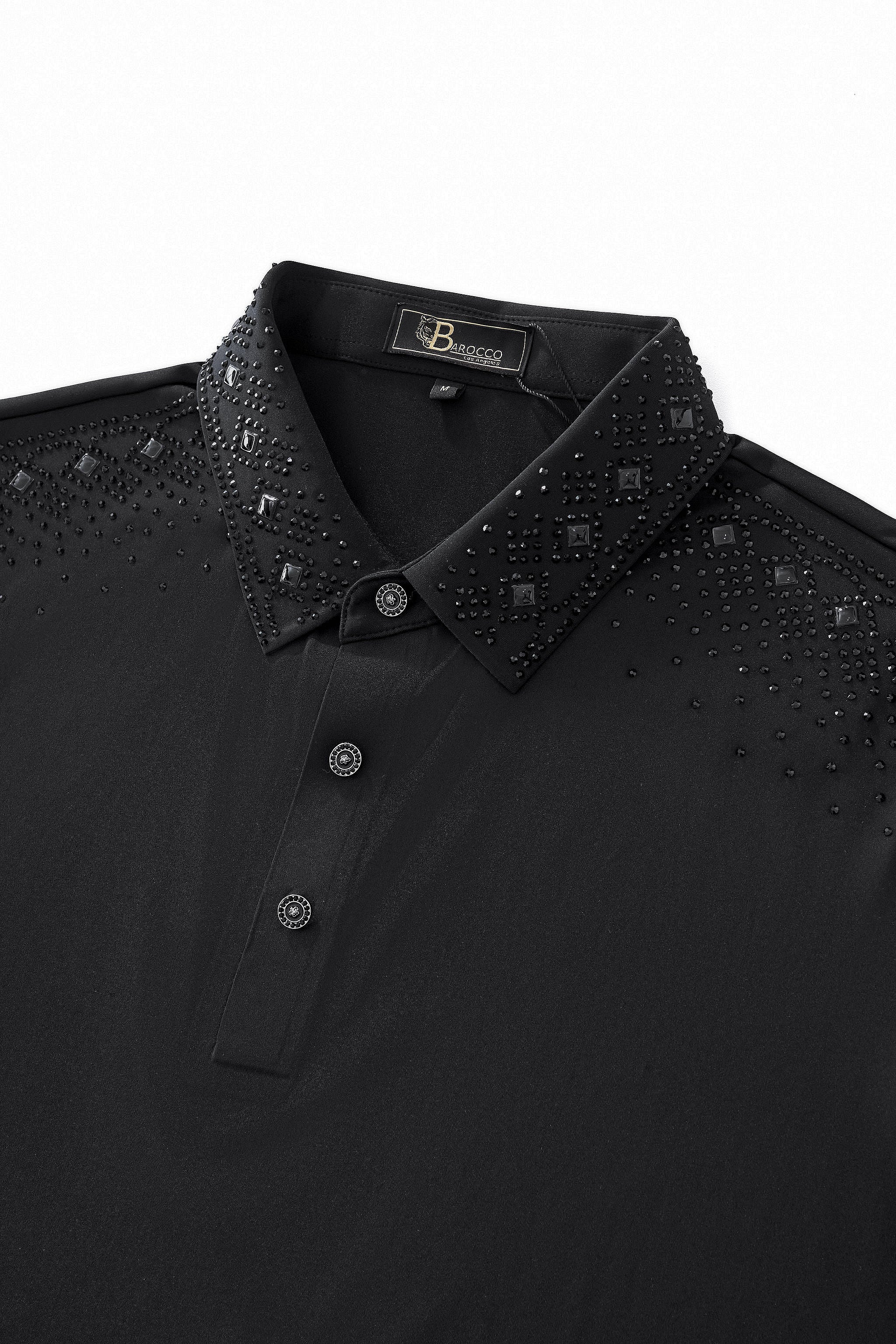 Lustre Trim Polo BLACK/BLACK