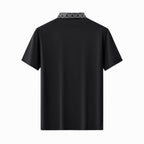 Lustre Trim Polo BLACK/SILVER