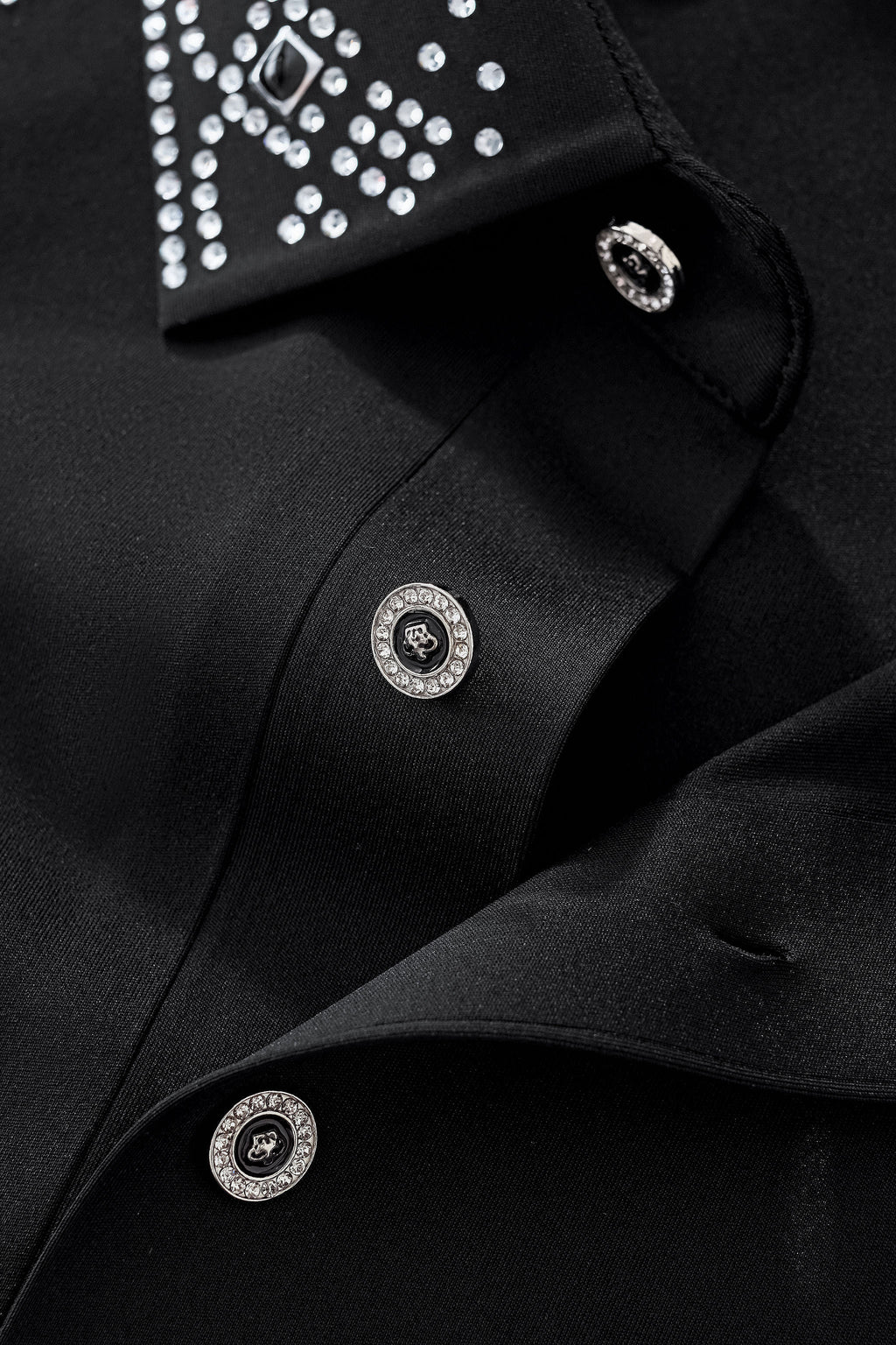 Lustre Trim Polo BLACK/SILVER