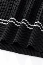Refined Motion Knit Polo BLACK