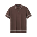 Refined Motion Knit Polo COFFEE