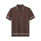 Refined Motion Knit Polo COFFEE