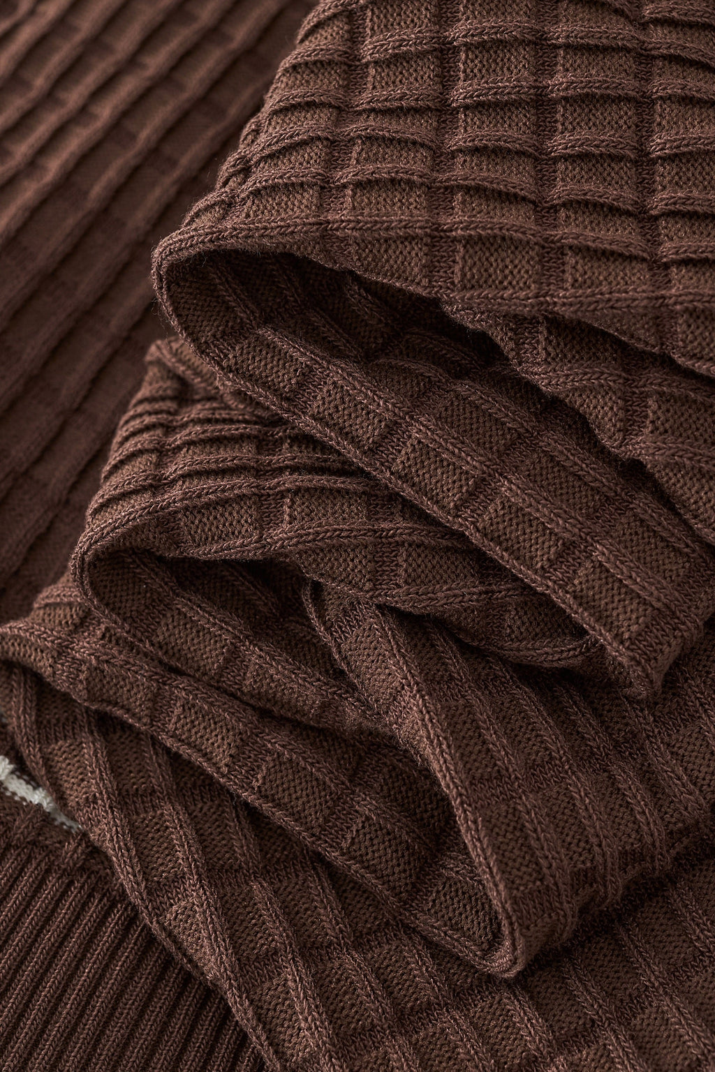 Refined Motion Knit Polo COFFEE