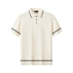 Refined Motion Knit Polo IVORY