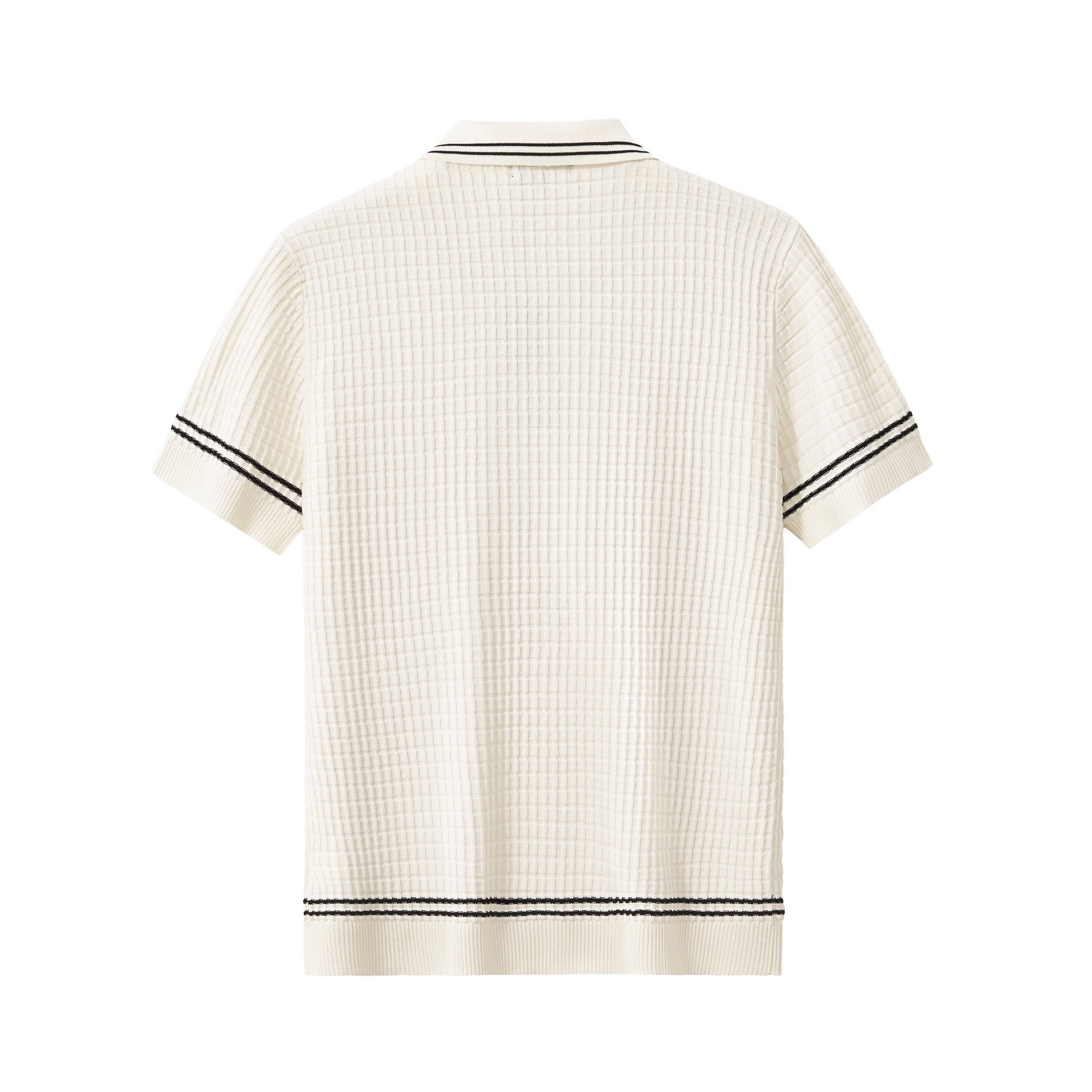 Refined Motion Knit Polo IVORY