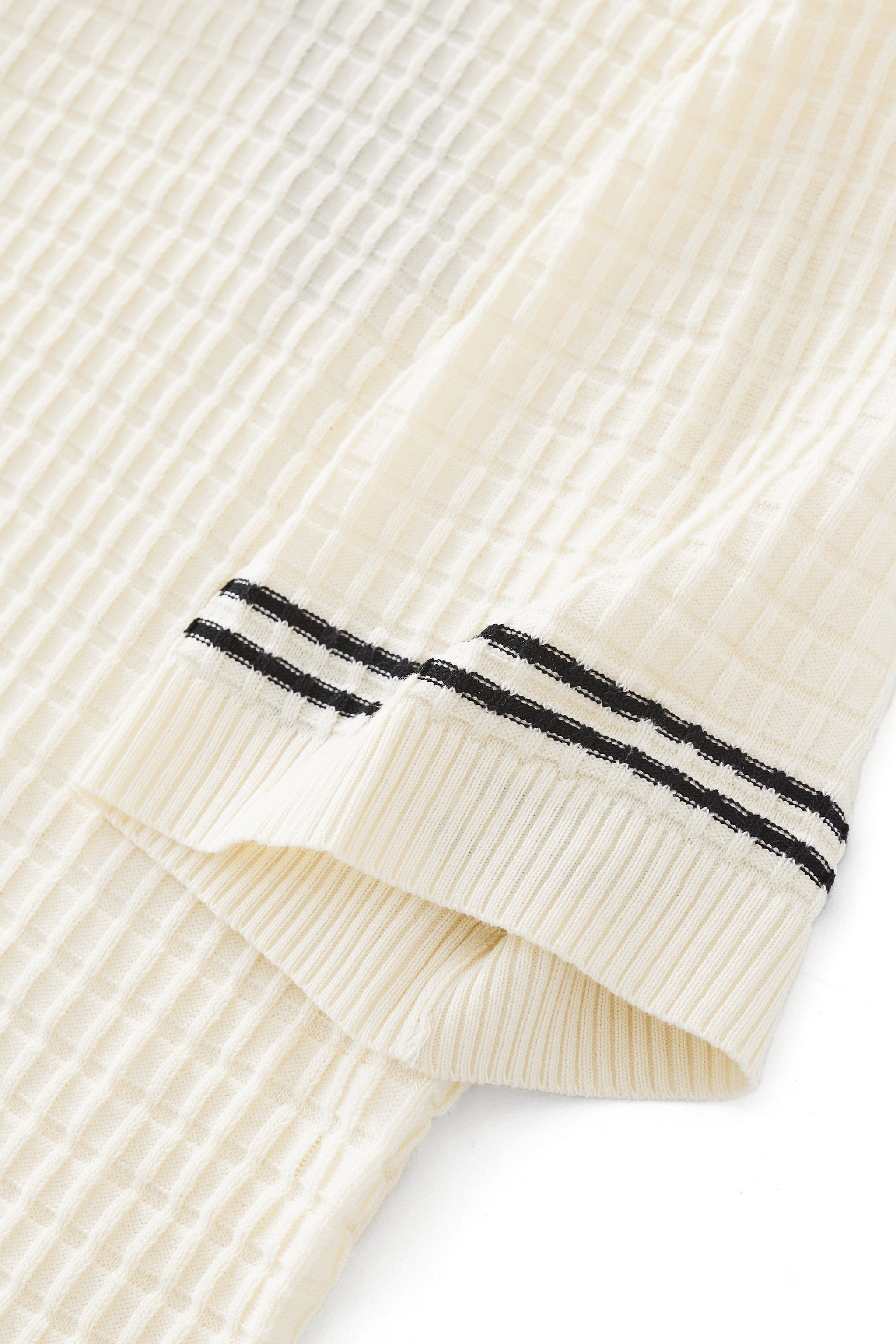 Refined Motion Knit Polo IVORY