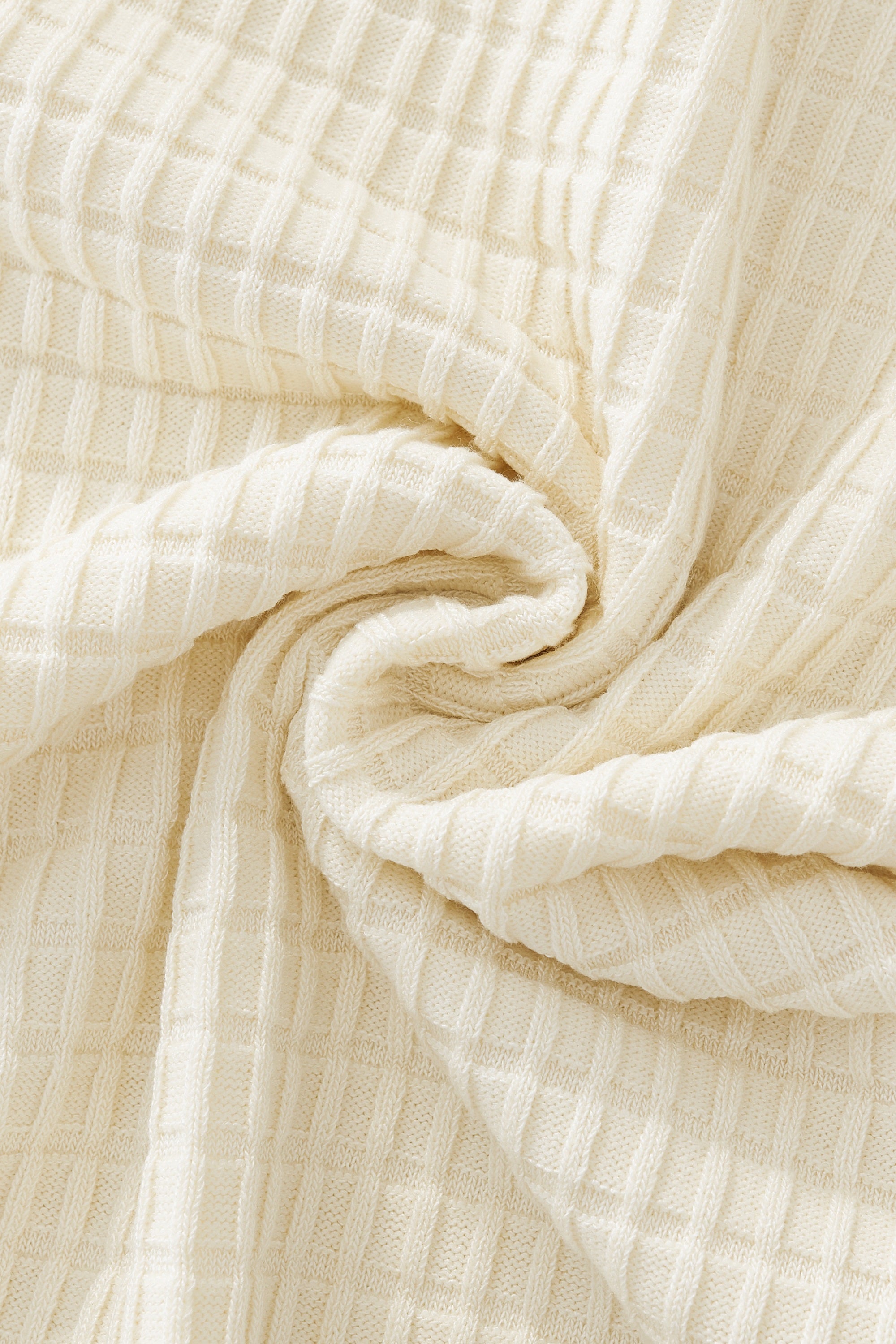Refined Motion Knit Polo IVORY