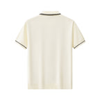 Urban Pulse Zip Knit Polo IVORY