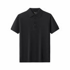 Refined Motion Knit Polo BLACK