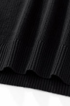 Refined Motion Knit Polo BLACK