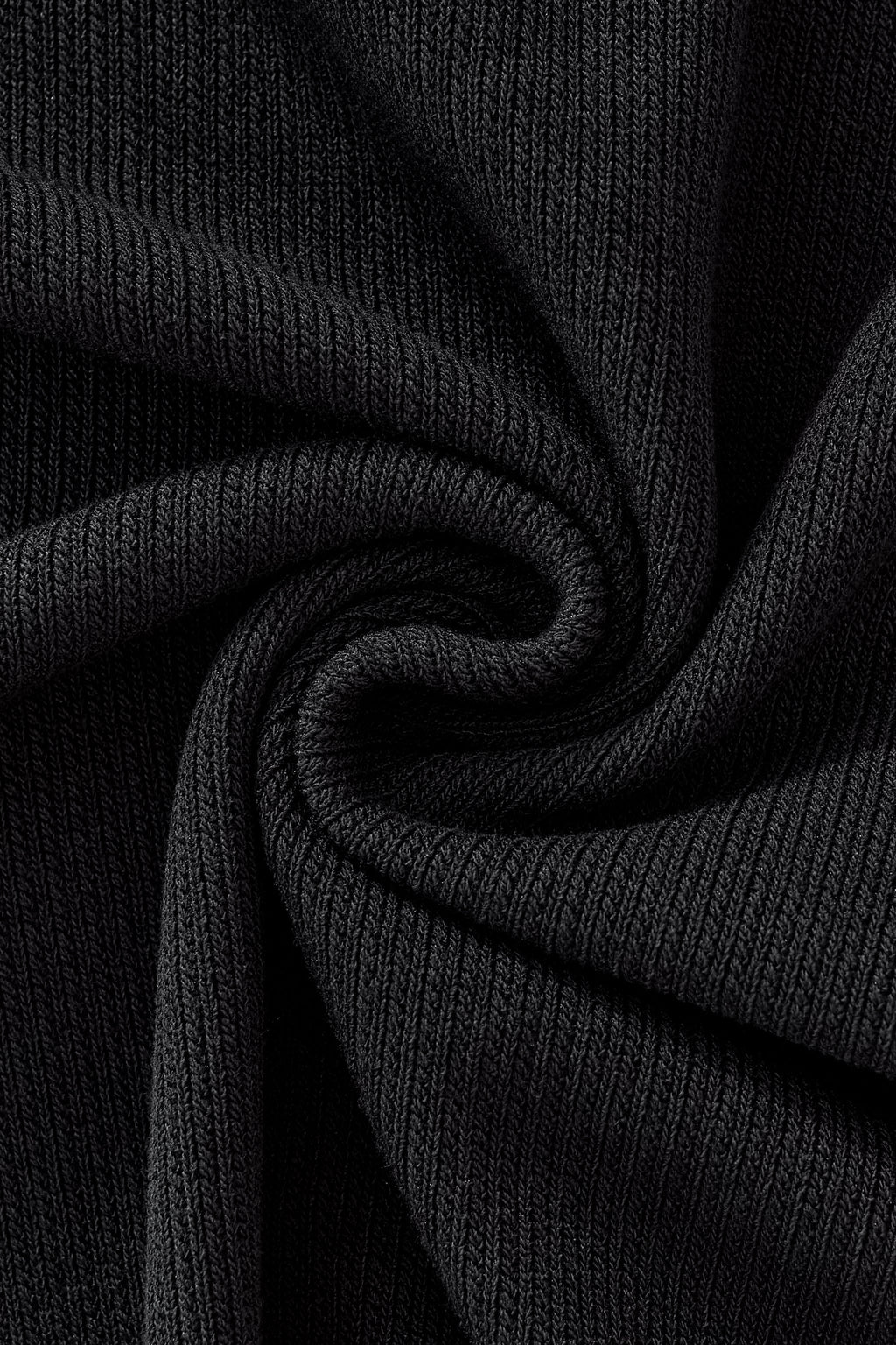 Refined Motion Knit Polo BLACK
