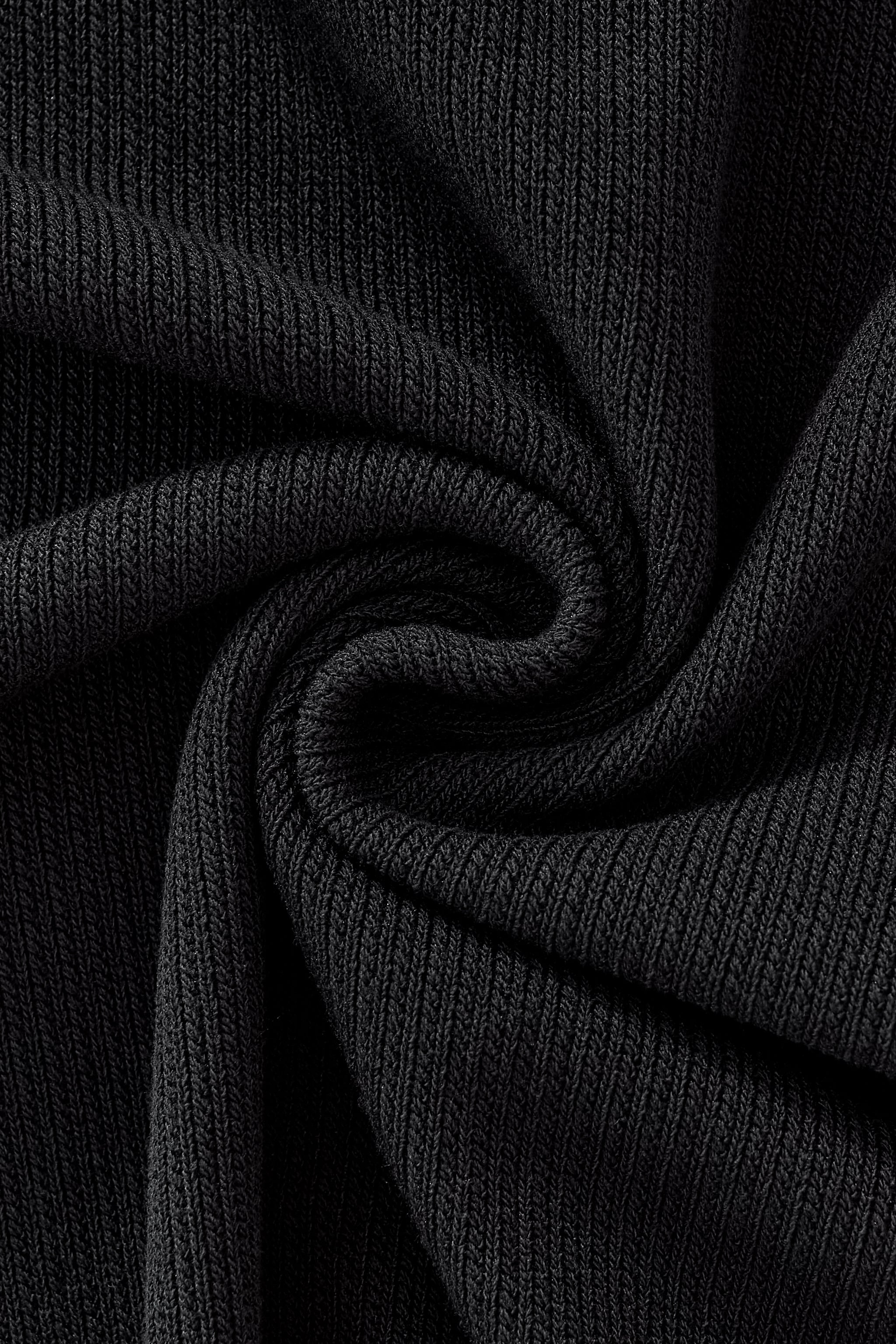 Refined Motion Knit Polo BLACK