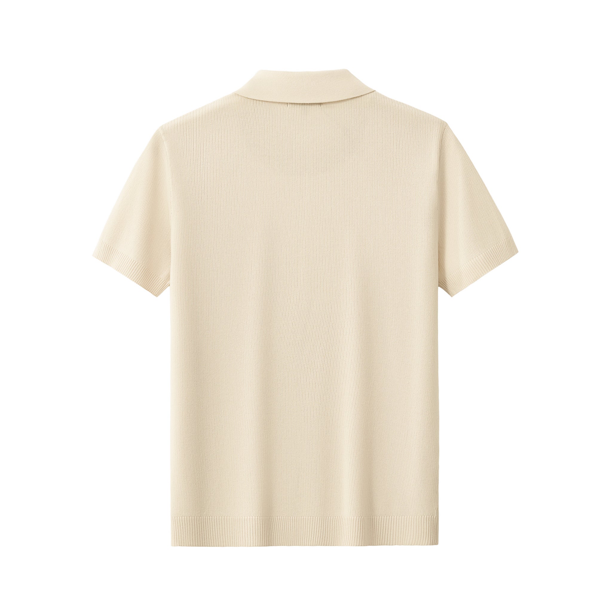 Refined Motion Knit Polo IVORY