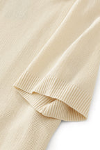 Refined Motion Knit Polo IVORY