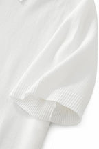 Refined Motion Knit Polo WHITE