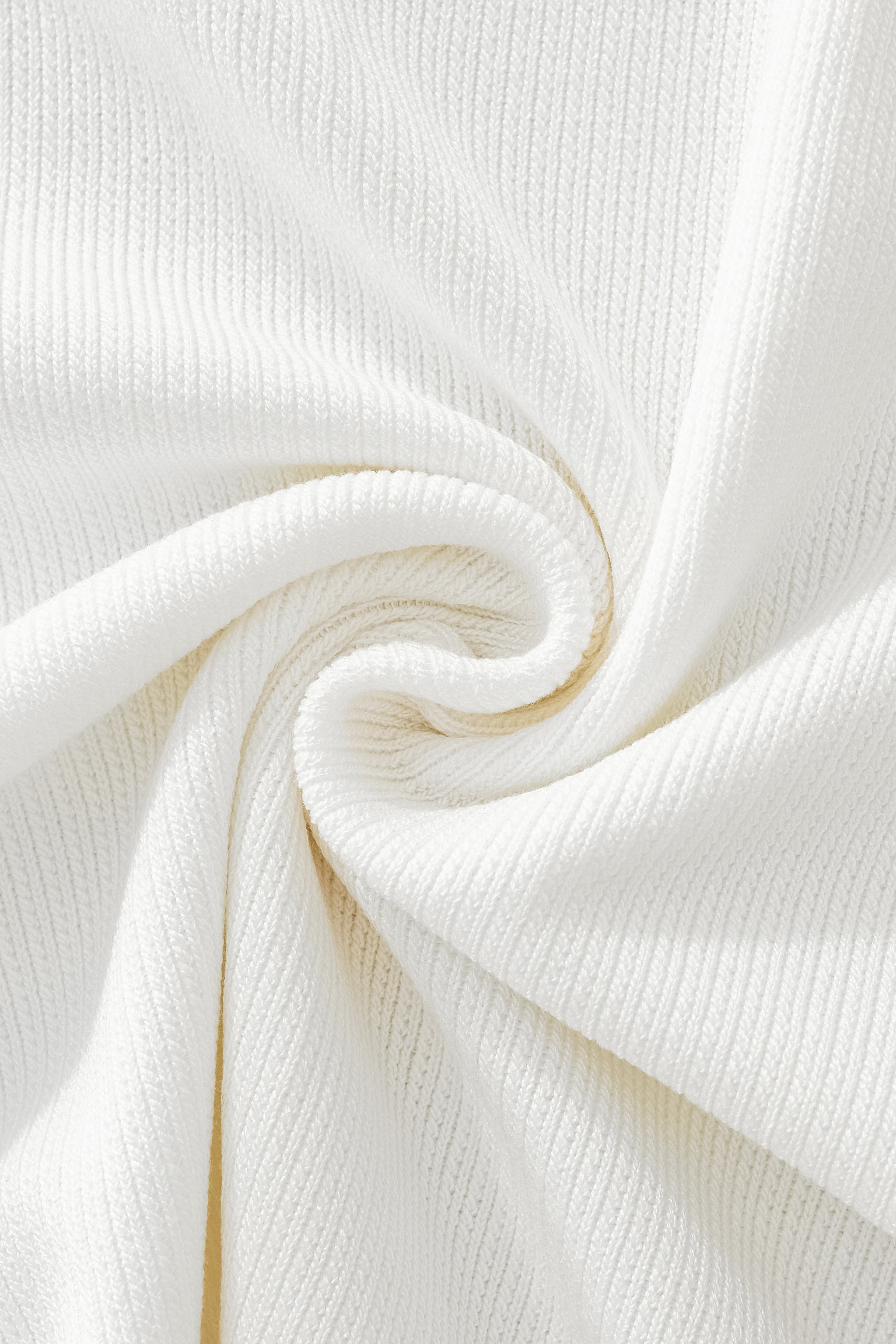 Refined Motion Knit Polo WHITE