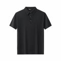 Everyday Luxe Knit Polo BLACK
