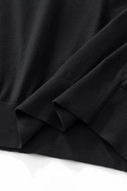 Everyday Luxe Knit Polo BLACK