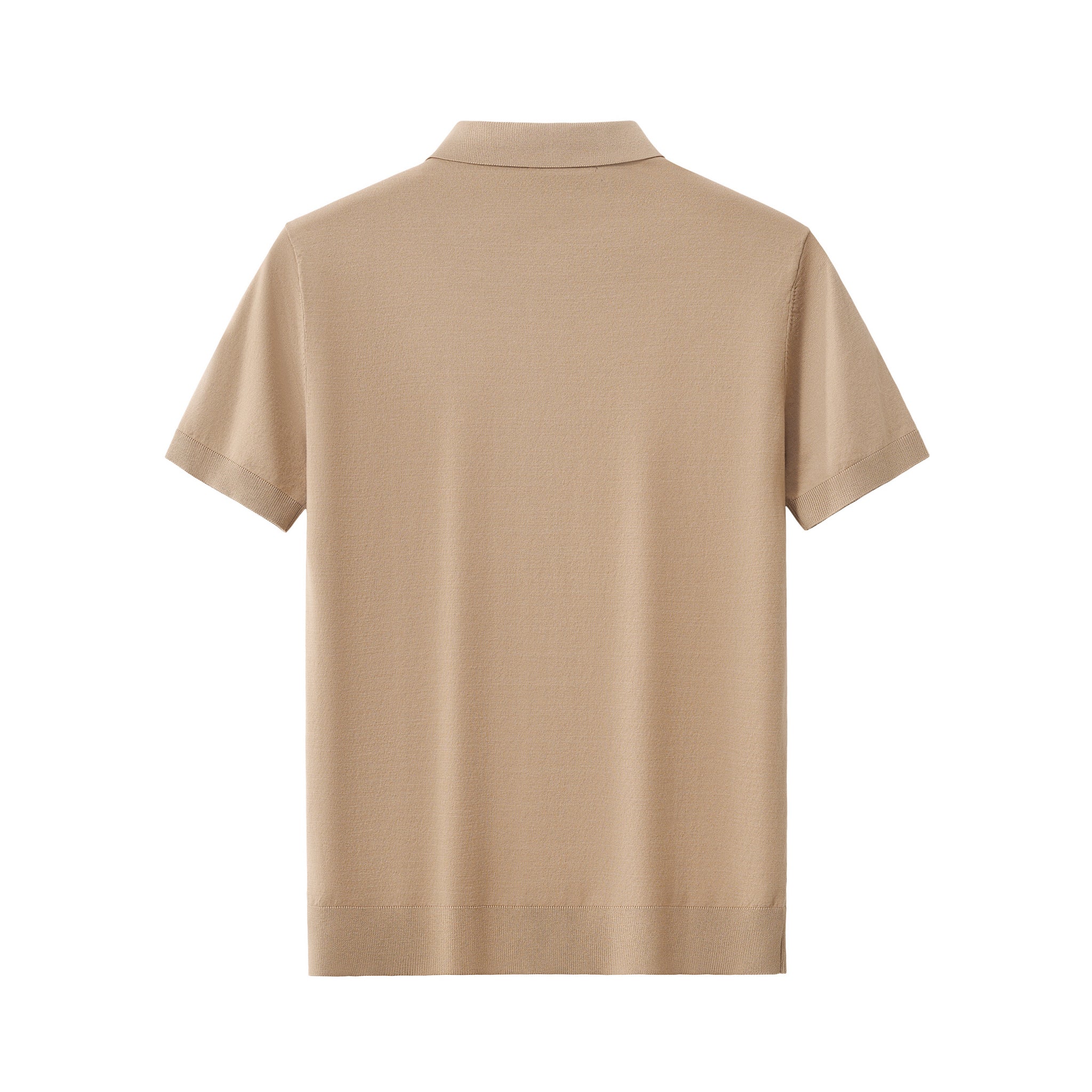 Everyday Luxe Knit Polo KHAKI