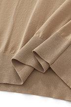 Everyday Luxe Knit Polo KHAKI