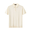 Everyday Luxe Knit Polo WHITE