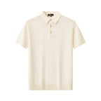 Everyday Luxe Knit Polo WHITE