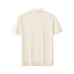Everyday Luxe Knit Polo WHITE