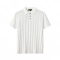 MetroLine Button Knit Polo WHITE