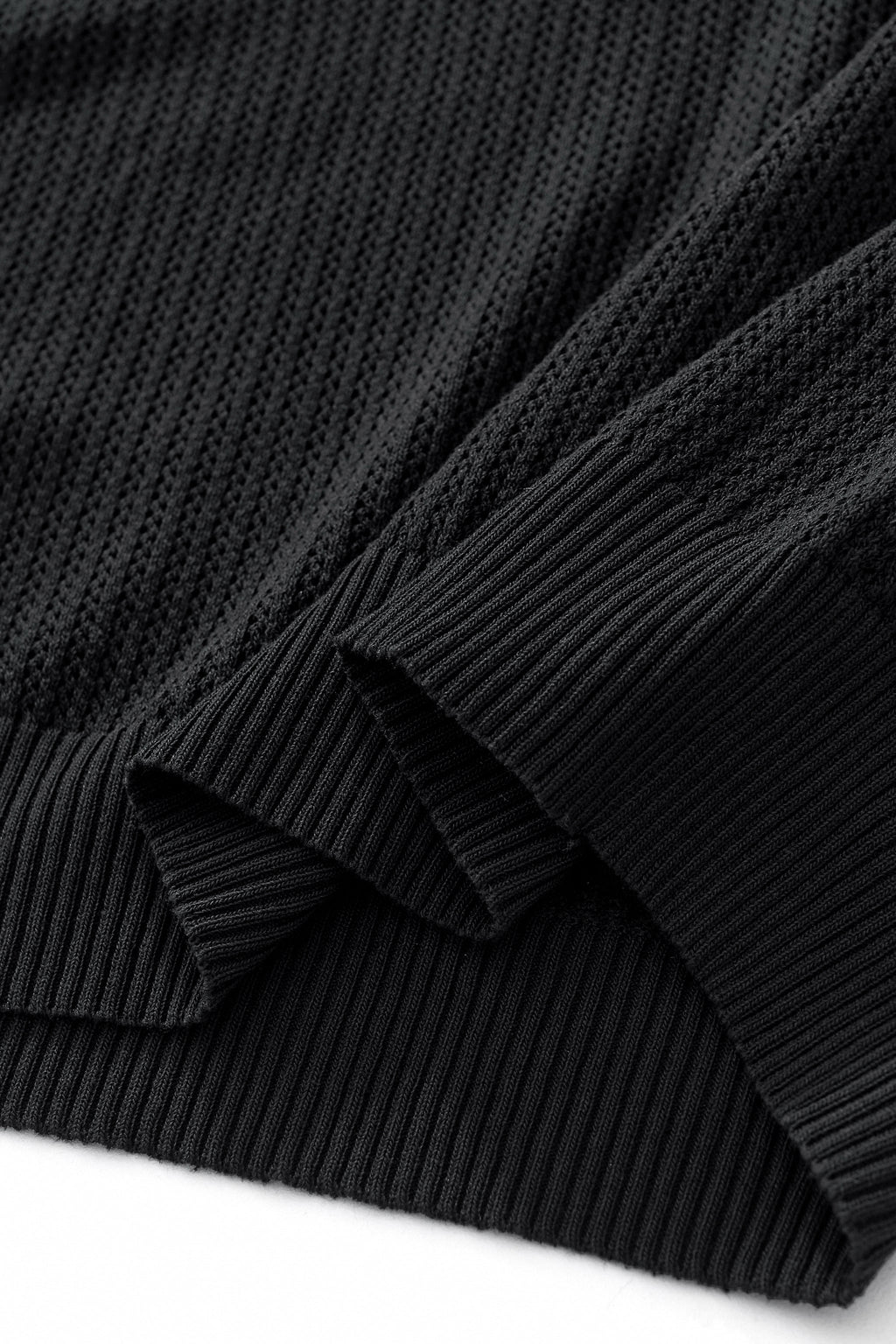 AirFlex Mesh Knit Polo BLACK