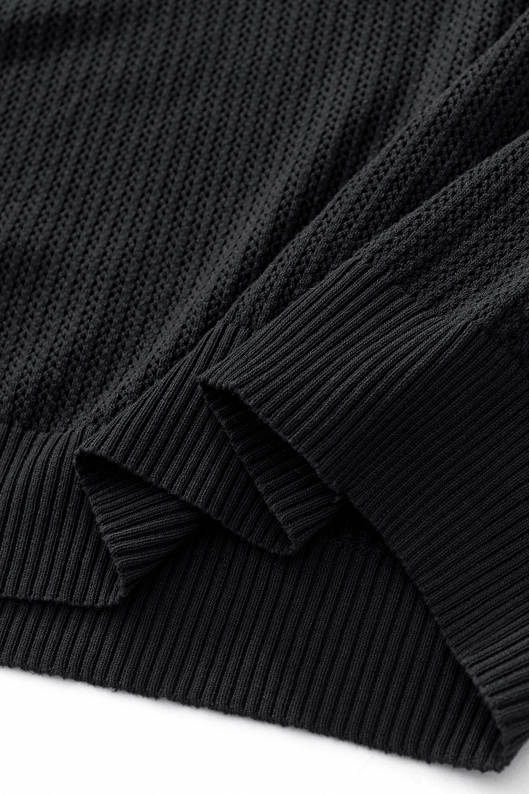 AirFlex Mesh Knit Polo BLACK