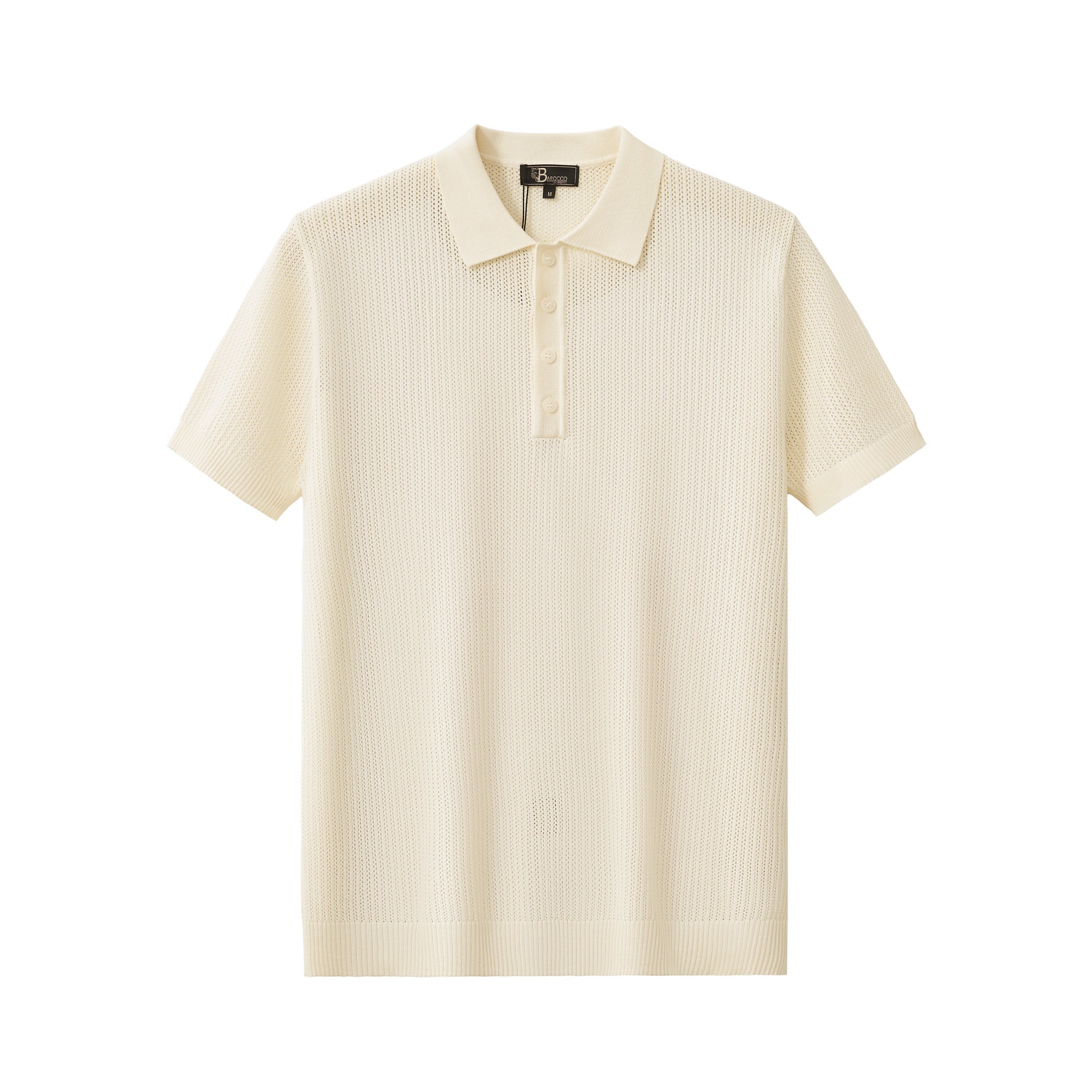 AirFlex Mesh Knit Polo IVORY