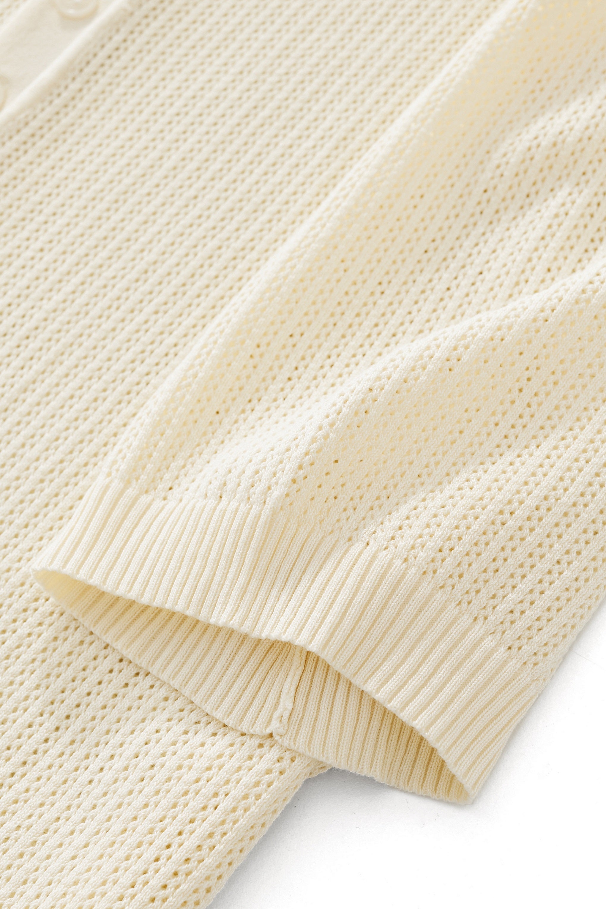 AirFlex Mesh Knit Polo IVORY