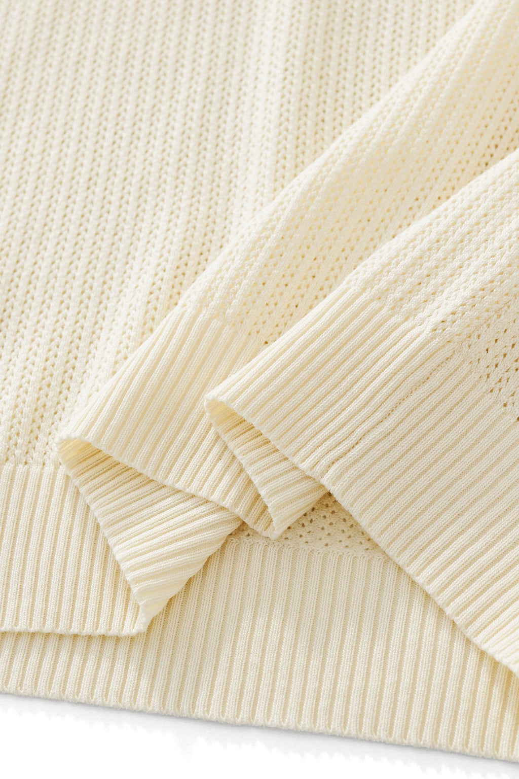 AirFlex Mesh Knit Polo IVORY