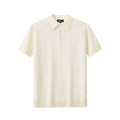 PrimeKnit Button Polo IVORY