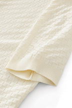 PrimeKnit Button Polo IVORY