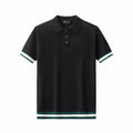 EdgeTrim Mesh Knit Polo BLACK