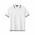 Textura Knit Polo IVORY