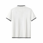 Textura Knit Polo IVORY