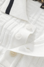 Textura Knit Polo IVORY