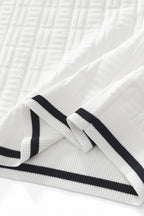 Textura Knit Polo IVORY