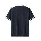 Textura Knit Polo NAVY