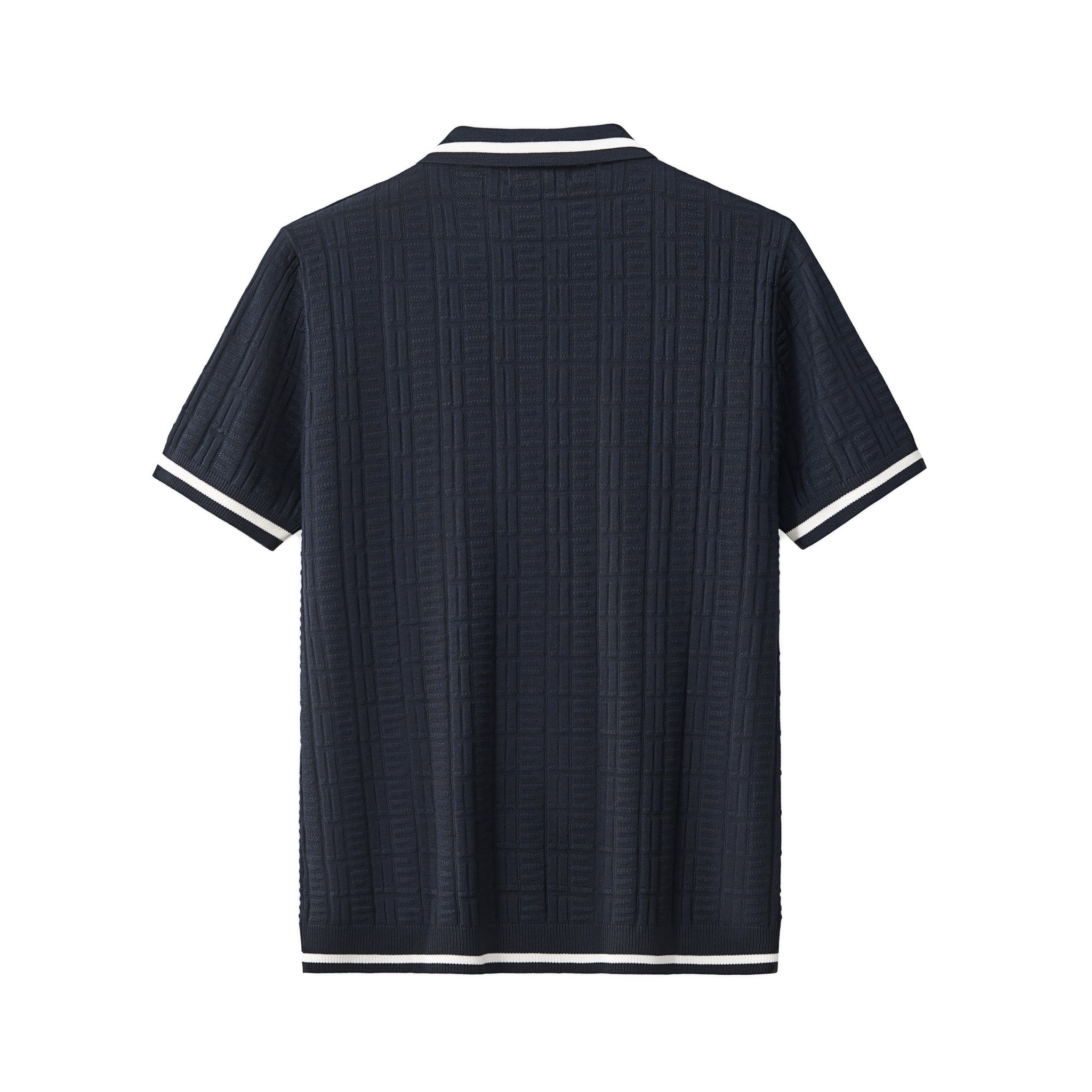 Textura Knit Polo NAVY