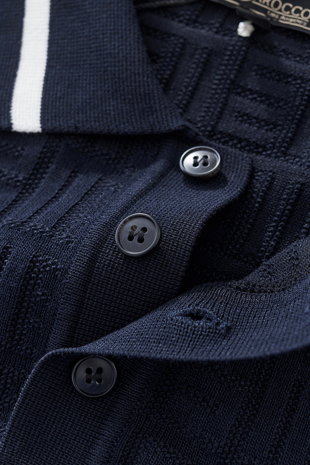Textura Knit Polo NAVY