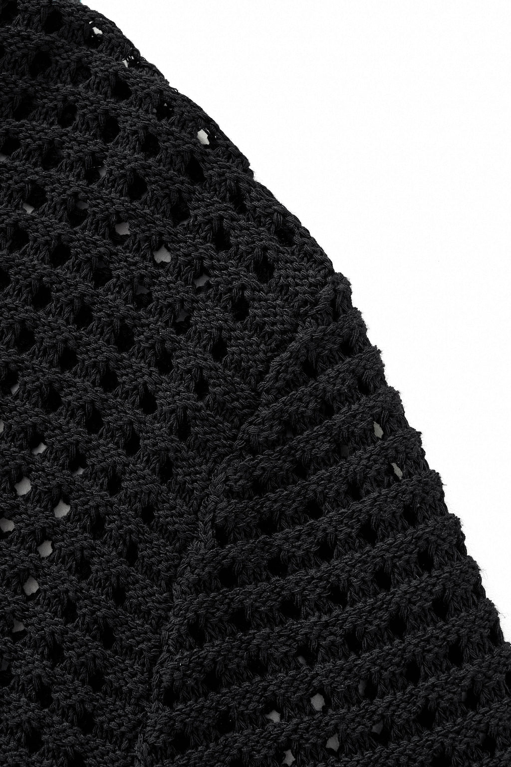 Breeze Mesh Zip Knit SS Shirt BLACK