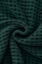 Breeze Mesh Zip Knit SS Shirt HUNTER GREEN
