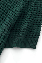 Breeze Mesh Zip Knit SS Shirt HUNTER GREEN