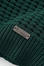 Breeze Mesh Zip Knit SS Shirt HUNTER GREEN
