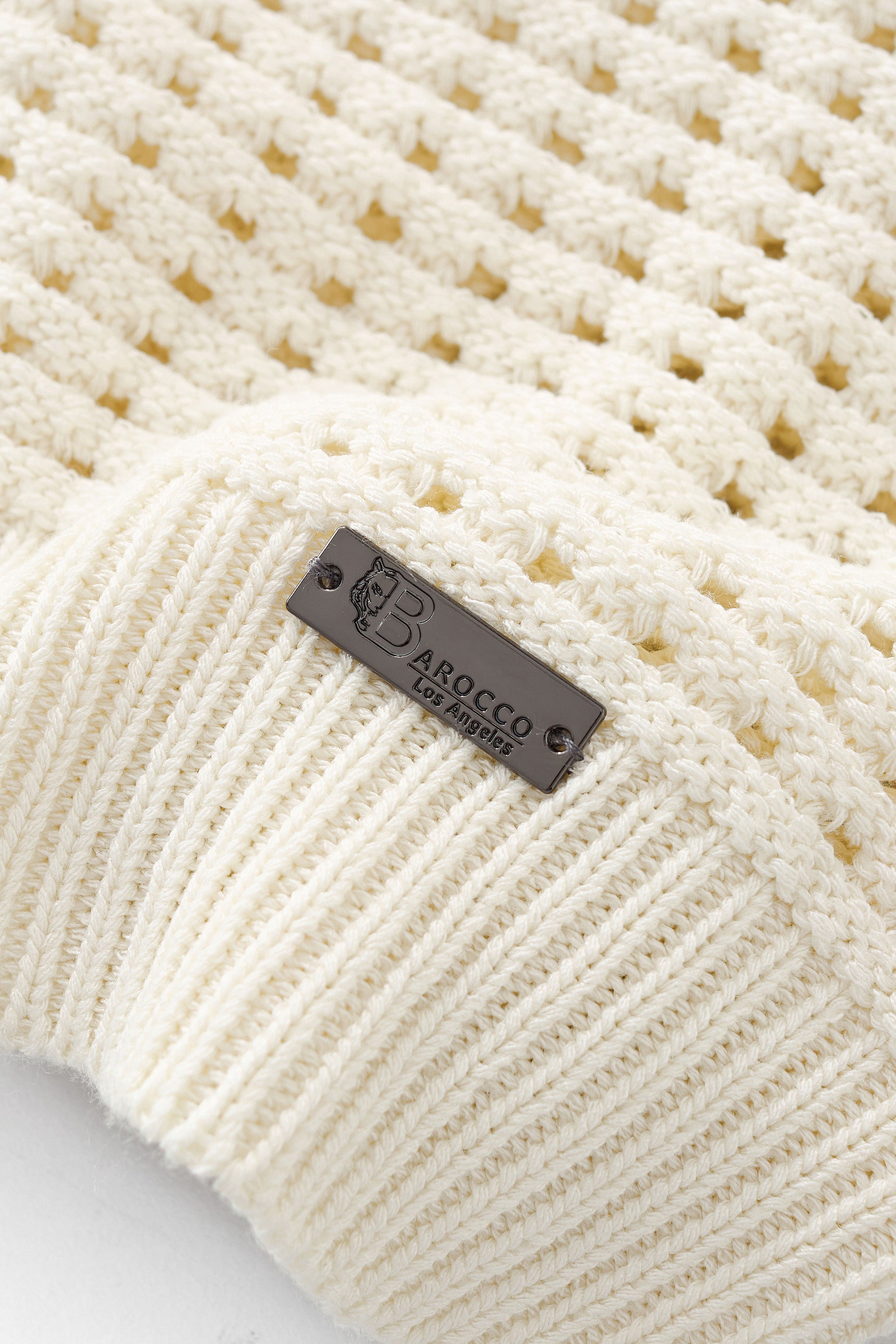 Breeze Mesh Zip Knit SS Shirt IVORY