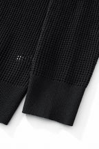 Ventura Mesh Knit LS Shirt BLACK