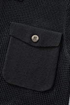 Ventura Mesh Knit LS Shirt BLACK